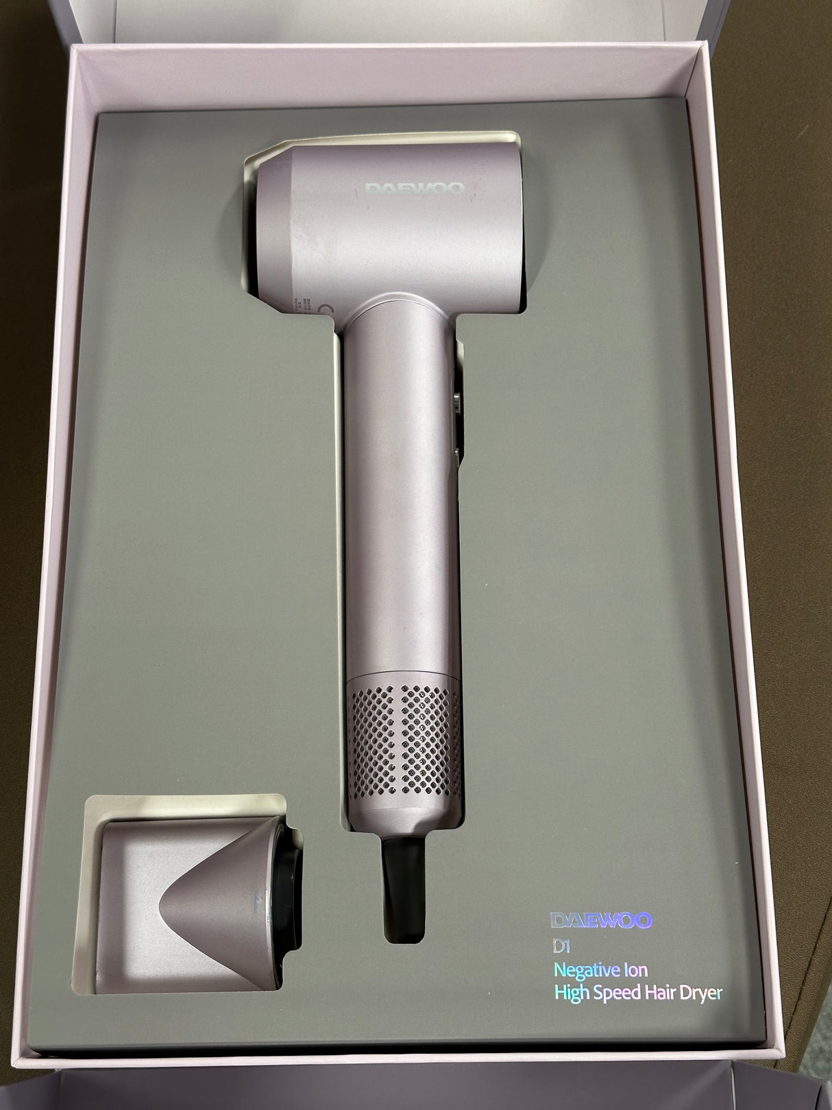 Daewoo D1 Negative Ion High Speed ​​Bladeless Hairdryer 