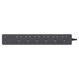 Schneider TSH36QCUSB 30W 6-position independent switch Type C+C power strip (3m) graphite gray 