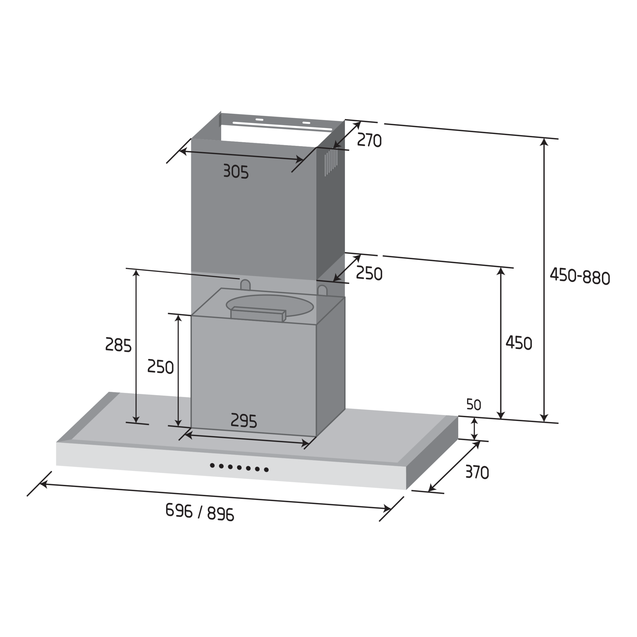 Athens 金雅典 QU - 8388 煙導式抽油煙機 - Fever Electrics 電器熱網購平台