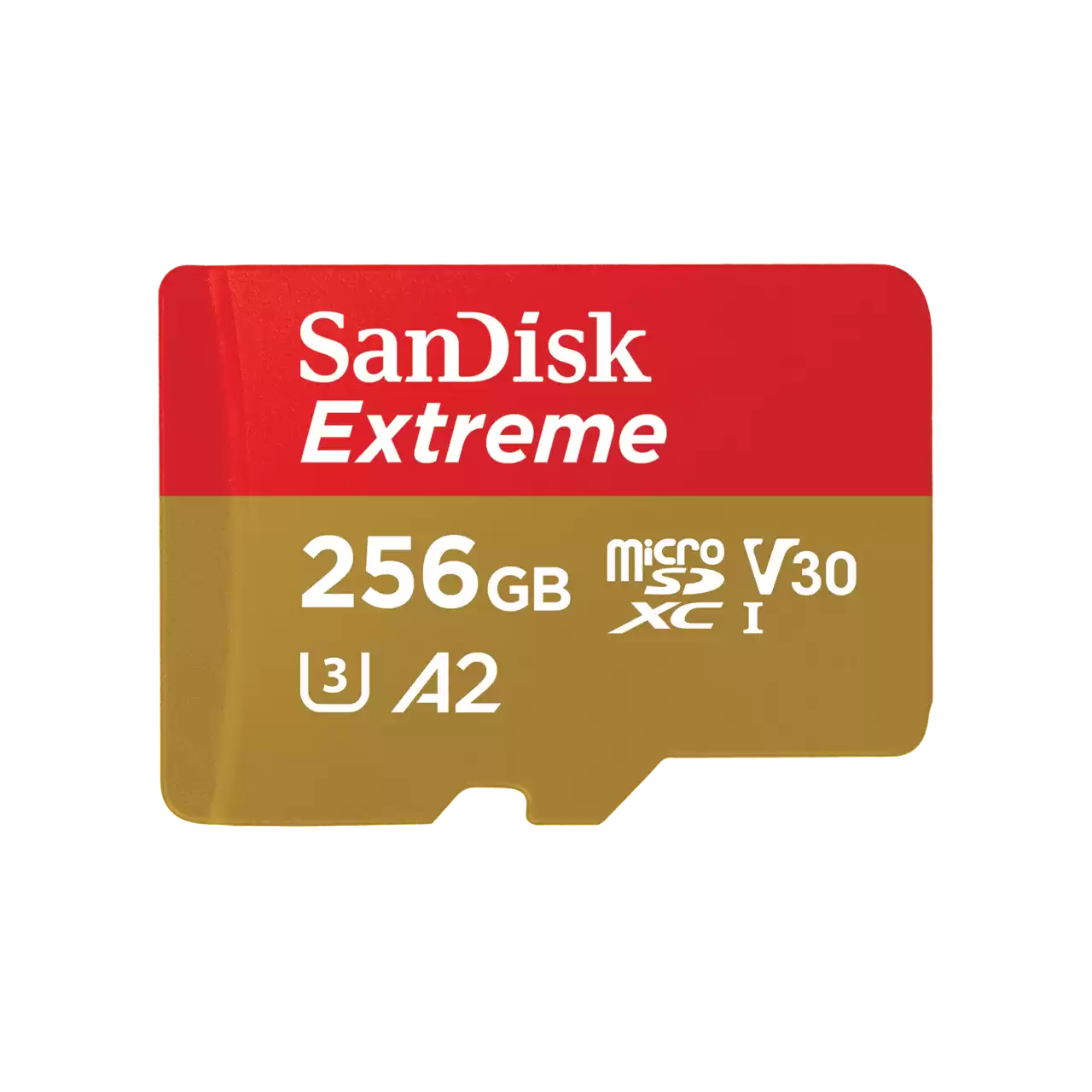 Sandisk Extreme 256GB A2 V30 U3 UHS-I microSDXC 記憶卡 (SDSQXAV-256G-GN6GN)