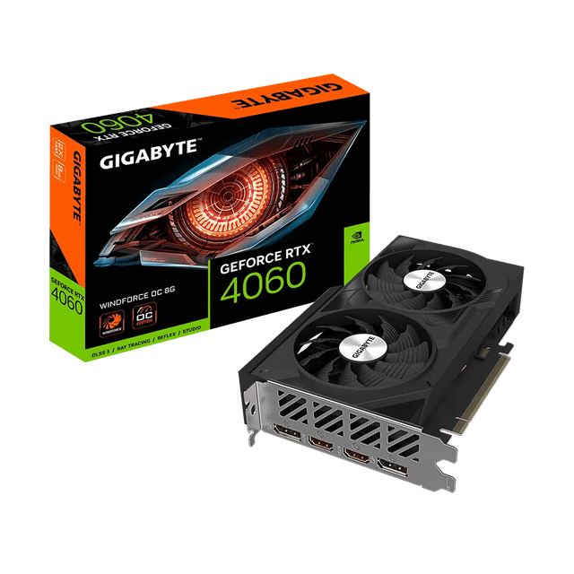 Gigabyte 技嘉 GeForce RTX™ 4060 WINDFORCE OC 8G 顯示卡 - Fever Electrics 電器熱網購平台