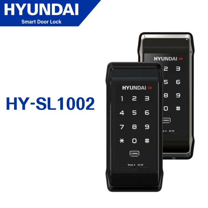 Hyundai 現代 HY - SL1002 藍牙智能門鎖 - 外掛式 - Fever Electrics 電器熱網購平台