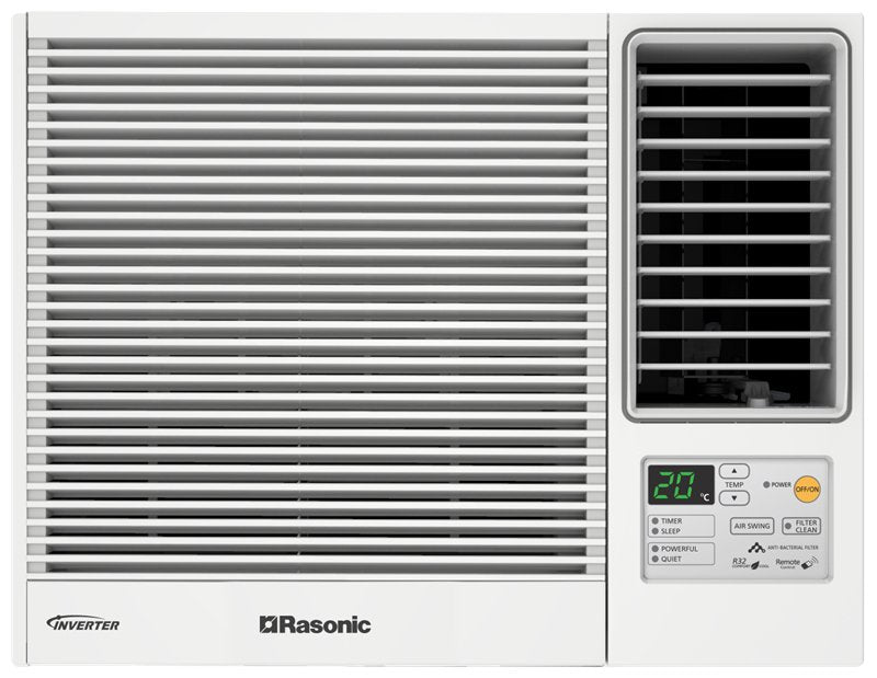 Rasonic 樂信 RC - HZ90Z 1匹 R32雪種變頻式冷暖窗口冷氣機(附搖控) - Fever Electrics 電器熱網購平台