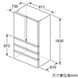 Siemens 西門子 KF86FPBEA iQ700 540公升 法式多門無霜雪櫃 - Fever Electrics 電器熱網購平台