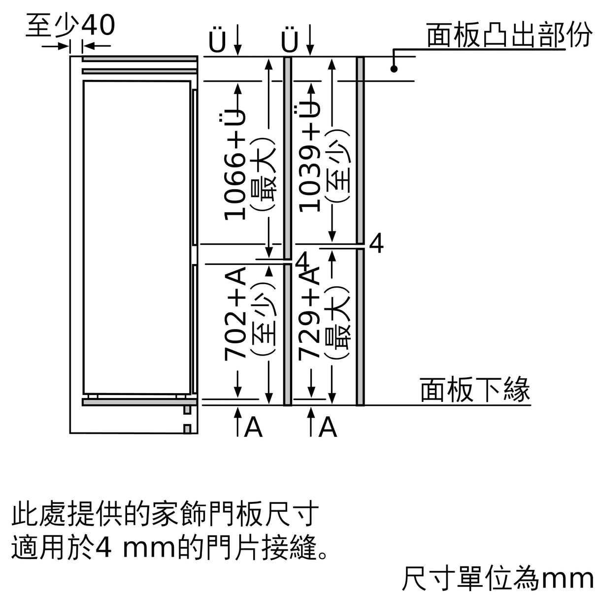 Siemens 西門子 KI86NAF31K 254L iQ500 嵌入式雙門雪櫃 (下置冰格) - Fever Electrics 電器熱網購平台