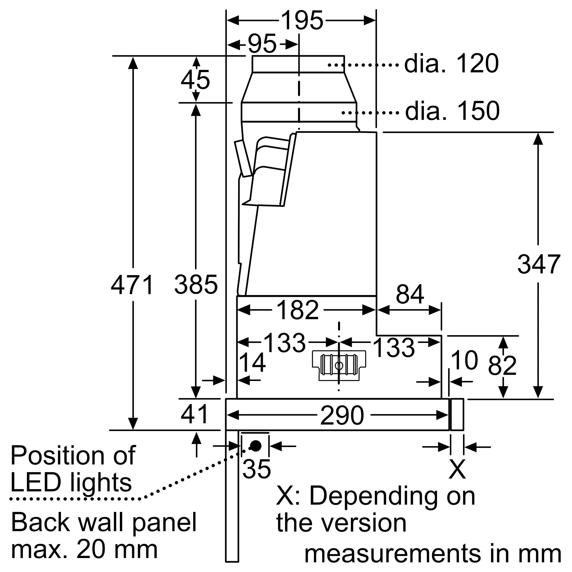 Siemens 西門子 LI97SA531B iQ300 90cm 拉趟式抽油煙機 - Fever Electrics 電器熱網購平台