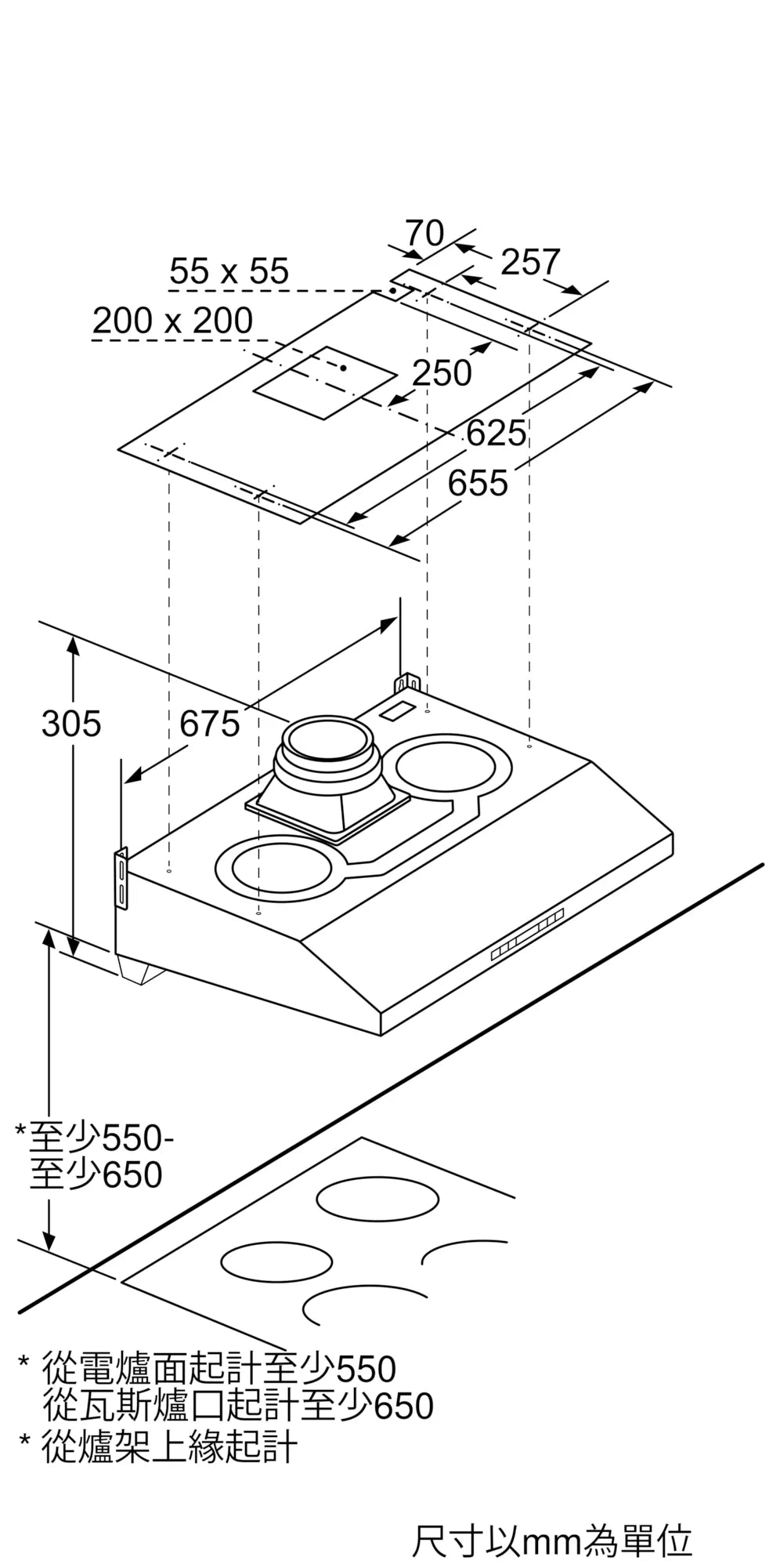 Siemens 西門子 LU83S720HK iSteam蒸氣清洗雙氣旋抽油煙機 - Fever Electrics 電器熱網購平台