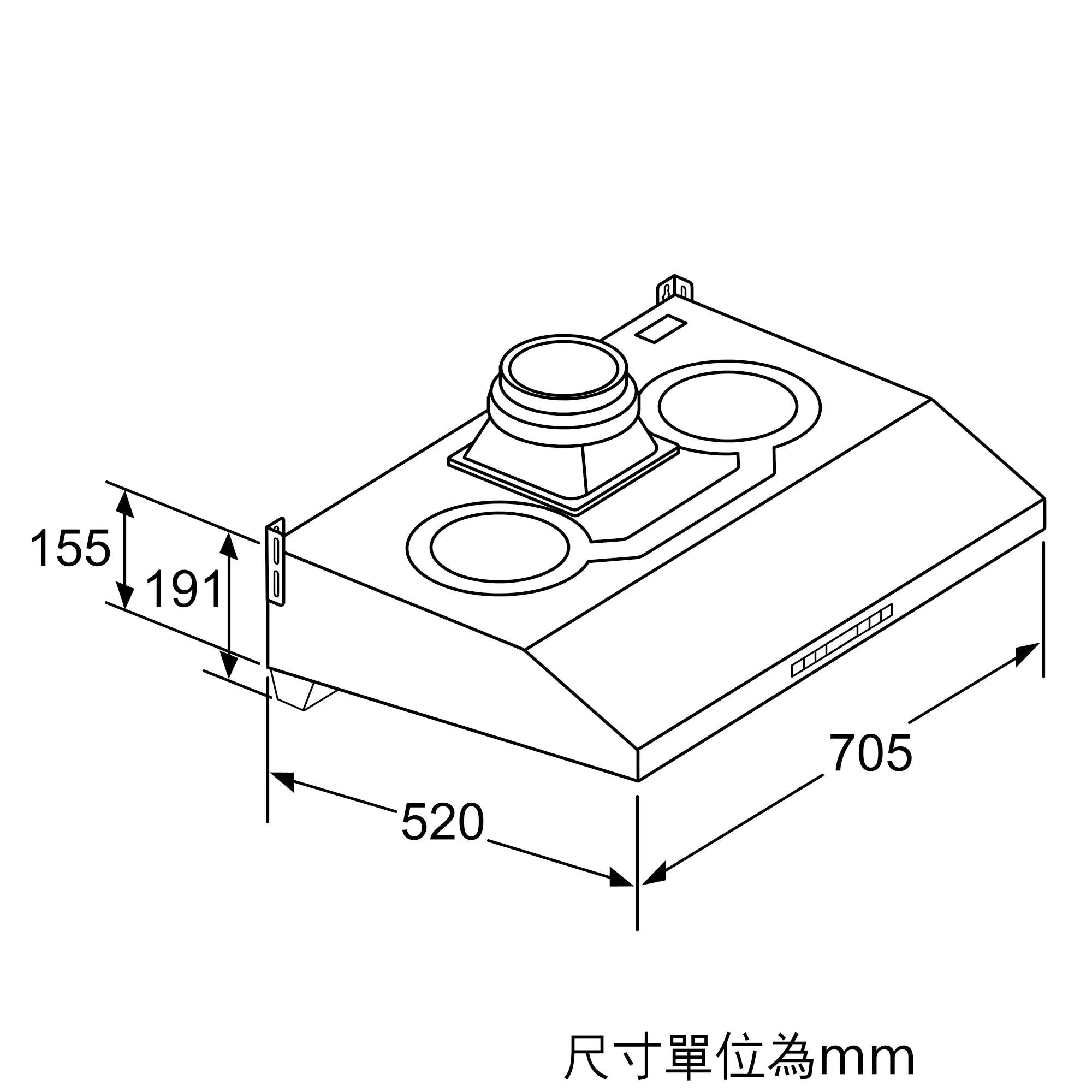 Siemens 西門子 LU83S720HK iSteam蒸氣清洗雙氣旋抽油煙機 - Fever Electrics 電器熱網購平台