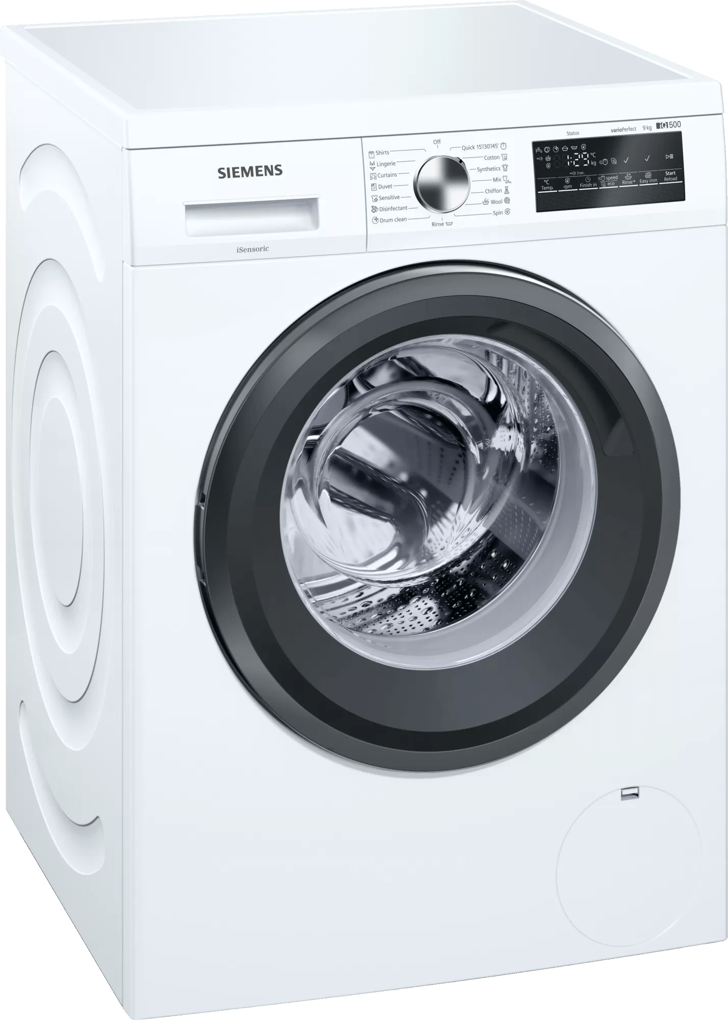 Siemens 西門子 WU12P269BU IQ500 9公斤1200轉前置式洗衣機 (已飛頂) - Fever Electrics 電器熱網購平台