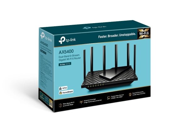 TP - Link Archer AX73 AX5400 雙頻 Wi - Fi 6 路由器 - Fever Electrics 電器熱網購平台