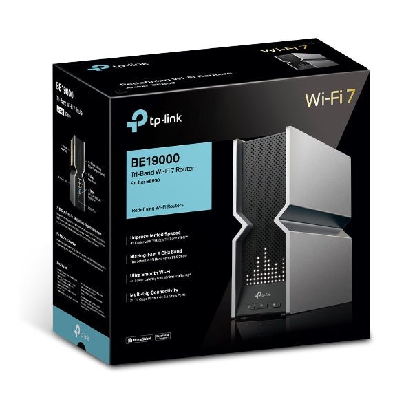 TP - Link Archer BE800 BE19000 三頻 Wi - Fi 7 Router - Fever Electrics 電器熱網購平台