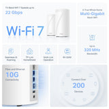 TP - Link Deco BE65 BE11000 三頻 Mesh WiFi 7 Router (2件裝) - Fever Electrics 電器熱網購平台