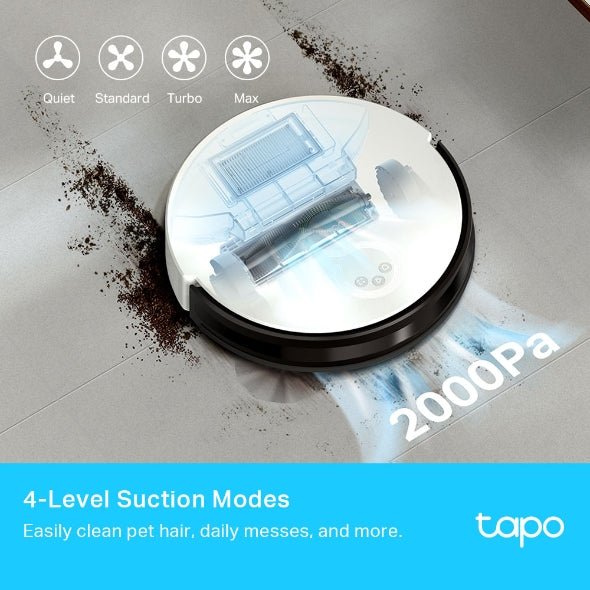 TP - Link Tapo RV10 Lite 智能掃地機械人 - Fever Electrics 電器熱網購平台