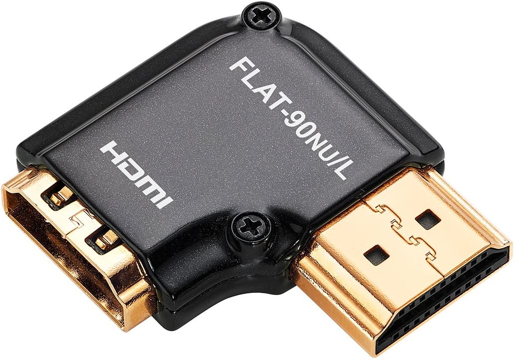 Zeskit FLAT - 90NU 鋅合金 HDMI 90度轉接頭 - Fever Electrics 電器熱網購平台